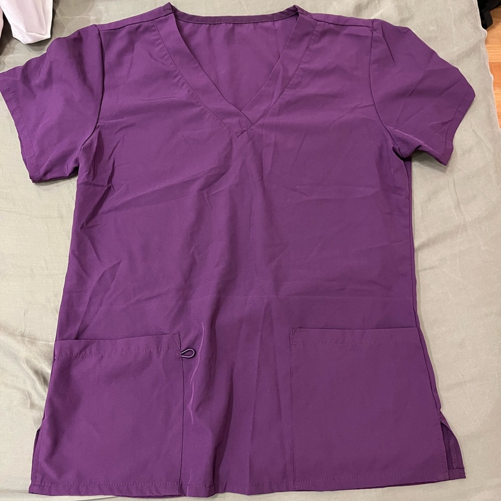 Purple scrub set